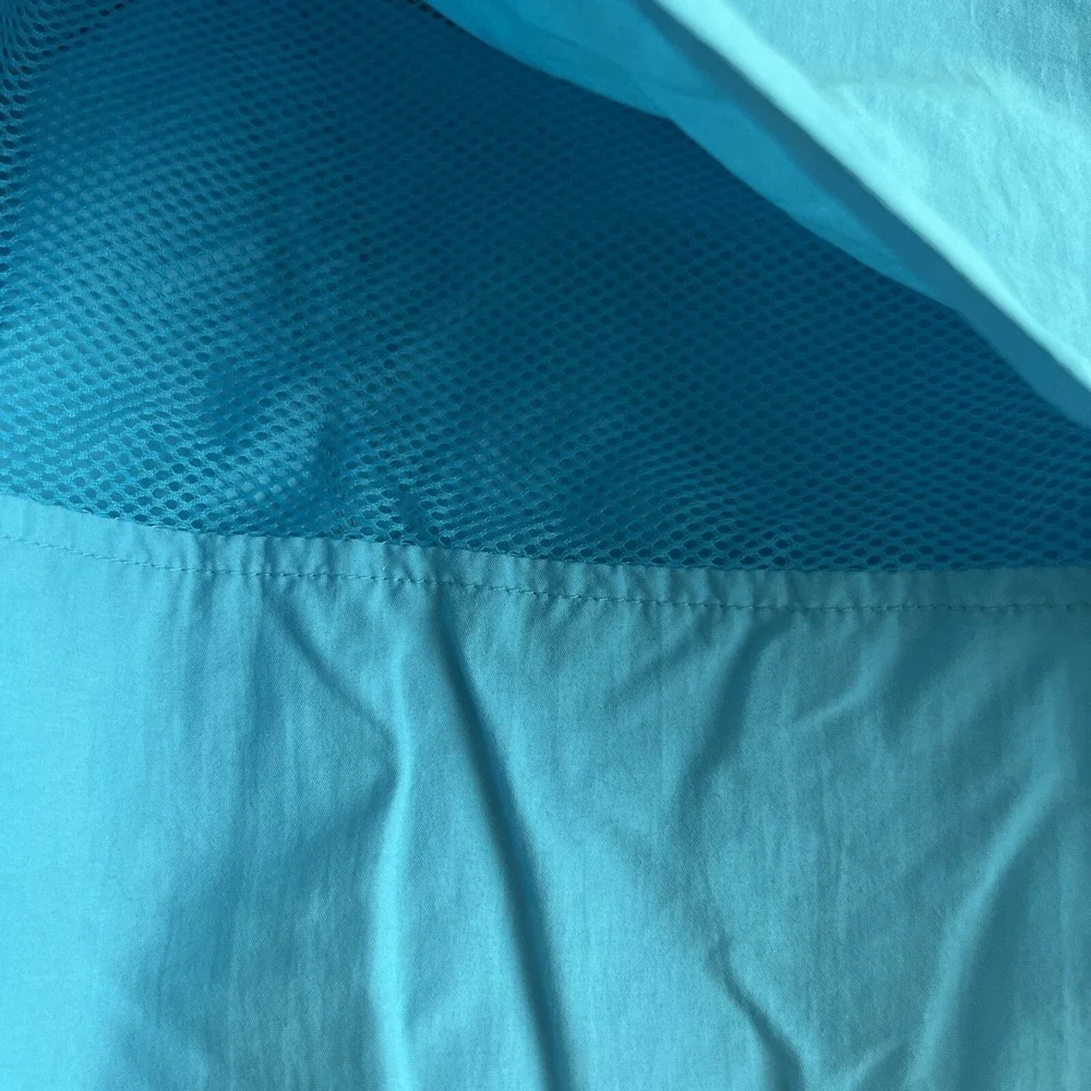 Vintage Nike Windbreaker Womens Size Large Blue Retro‎ Track Jacket Vented 90s
